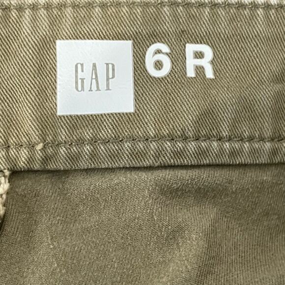 Gap Olive Khaki Chino Bootcut Pants size 6 - Picture 4 of 6